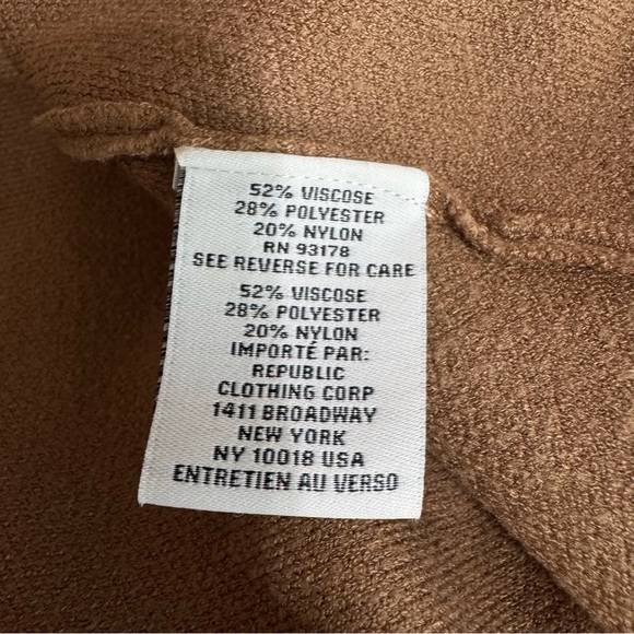 Magaschoni Women’s Waterfall Open Front Duster Length Cardigan - Picture 6 of 7